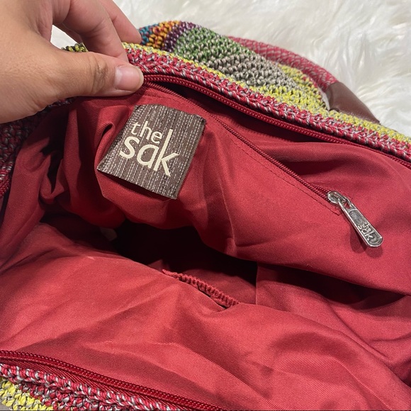 The SAK Crochet Multicolour Bag - Picture 4 of 8